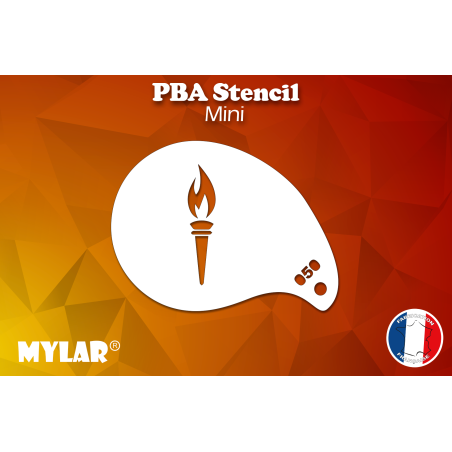 Flamme olympique 1  - M50 - PBA Stencils