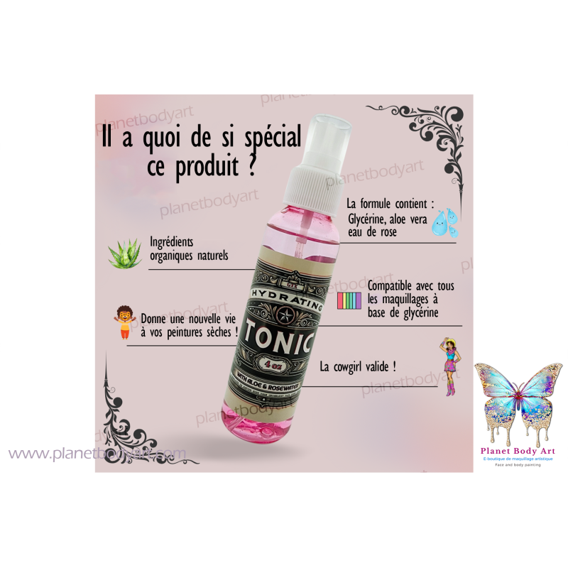 informations Hydrating-Tonic-accessoire-peinture-GTX-facepainting