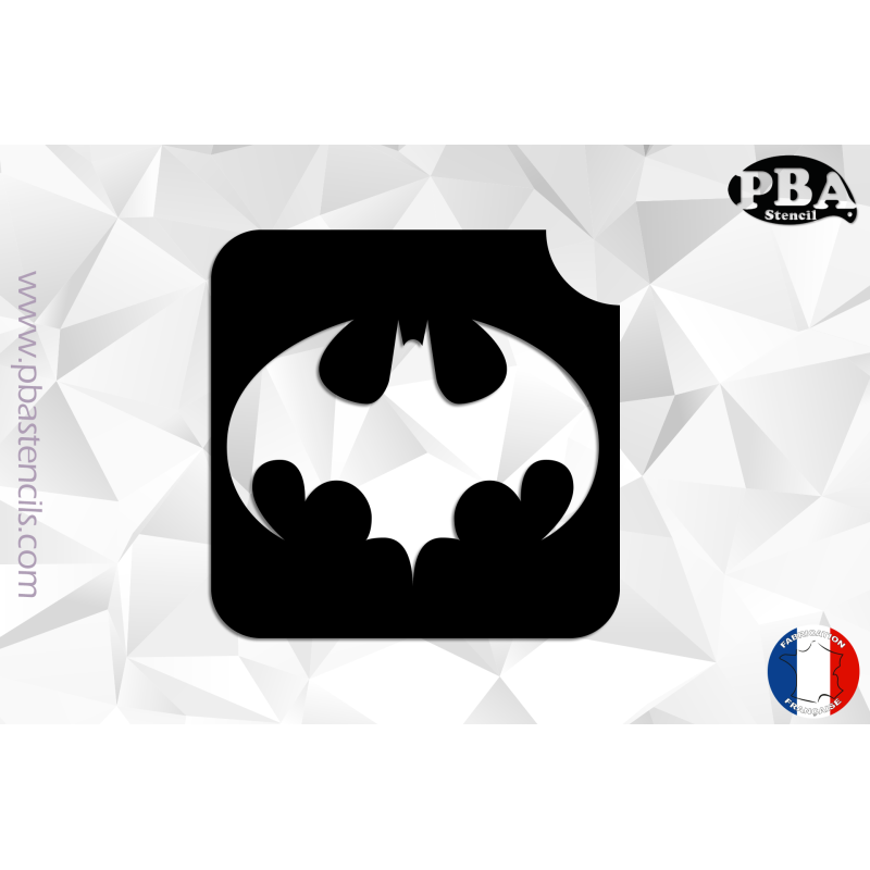 Pochoir adhésif Batman X1