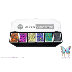 copy of Vivid Dream Palette - Vivid Glitter - Creme de Paillettes - Fusion Body Art -