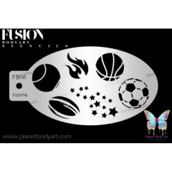 Ballon de sport - Pochoir - Fusion Body Art