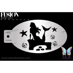 Sirene enchantee - Pochoir - Fusion Body Art