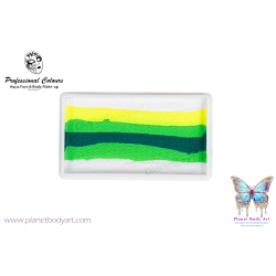 Splitcake Neon Green 28g  Maquillage artistique fluo