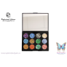 L'automne Palette 12 Couleurs Crème Pailletée