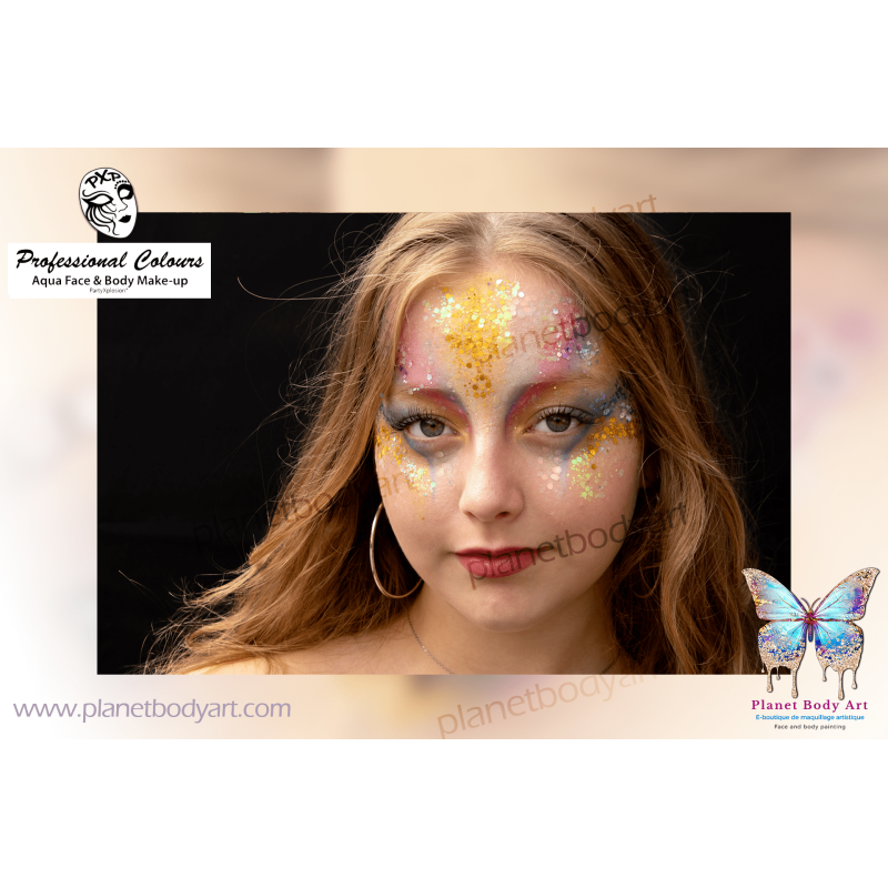 L'hiver Palette 12 Couleurs Crème Pailletée photo