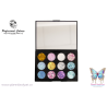 L'hiver Palette 12 Couleurs Crème Pailletée