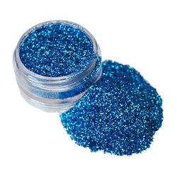 Turquoise cosmetic glitter