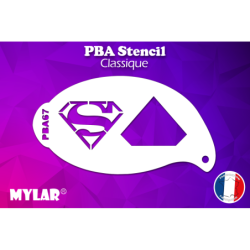 Logo superman Pochoir PBA 67