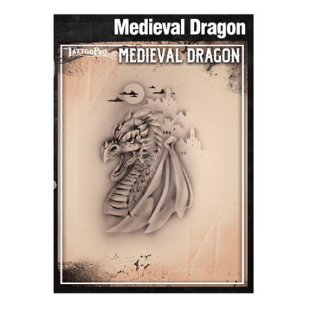 Dragon Médiéval Tattoo Pro