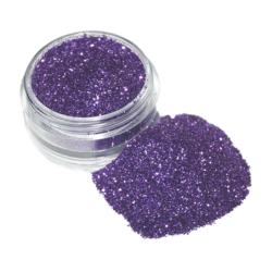 Lavender cosmetic glitter