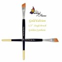 Pinceau angle 1/2 - Nat\'s Gold Edition - Fusion Body Art -