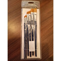Set of flat brushes...