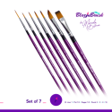 Set 7 pinceaux - Limited Edition -  Blazin Brush