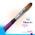 Pinceau Filbert 6 XL - Blazin Brush