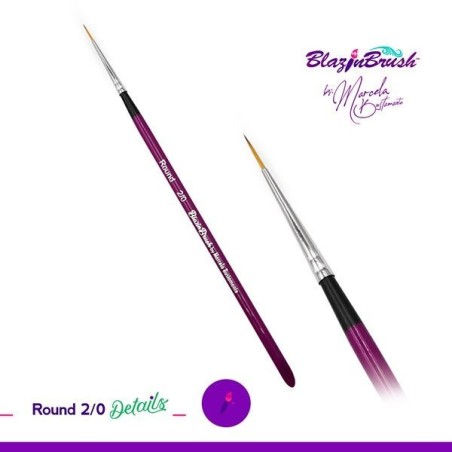 Pinceau Rond 2/0 Collection Details -  Blazin Brush