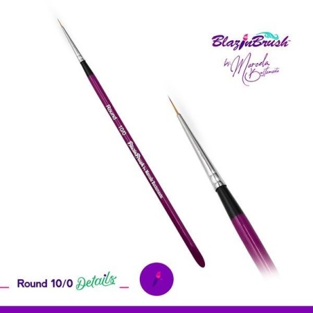 Pinceau Rond 10/0 - Collection Details -  Blazin Brush