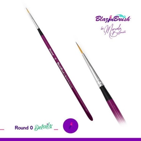 Pinceau Rond 0 - Collection Details -  Blazin Brush