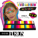 Leanne’s Vivid Rainbow – Petal Palette fx -Fusion Body Art