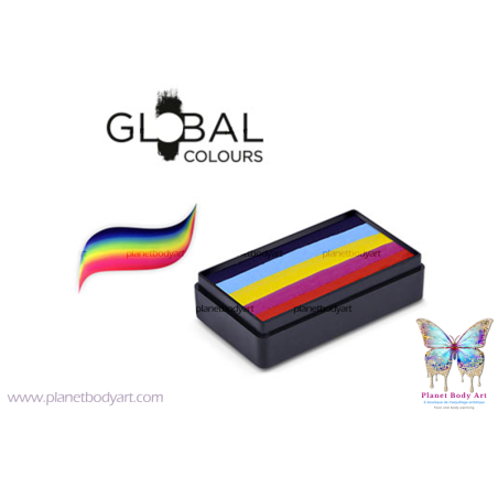 One Stroke - New Pride Flag - Global Colours -