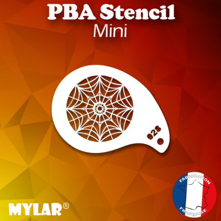 Mercredi Addams Mini 28 Pochoirs PBA Stencils