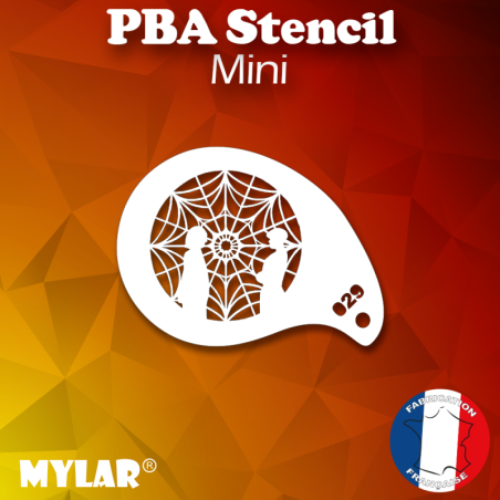 Mercredi Addams Mini 29 Pochoirs PBA Stencils