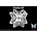 Belle dentelles - B7 - Pochoir Frisbee