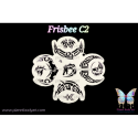 Dessins tribaux (grand motifs) - C2 - Pochoir Frisbee