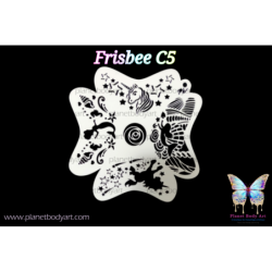 Sirenes et licornes - C5 - Pochoir Frisbee