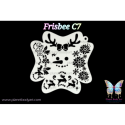 Theme Noel - C7 - Pochoir Frisbee