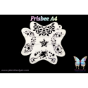 Fees et etoiles - A4 - Pochoir Frisbee