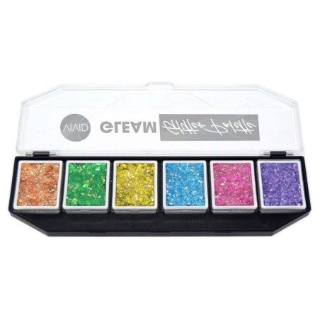 Brillant Palette - Vivid Glitter - Creme de Paillettes - Fusion Body Art -