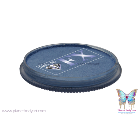 Bleu moelleux metallique (Mellow blue) - Diamond FX -