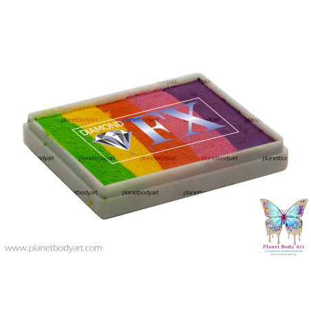 Split Cake - Raving Rainbow - Diamond FX -