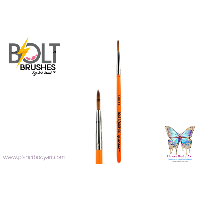 Pinceaux liners #3 BOLT brush collection