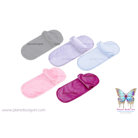 Serviette Démaquillante fushia réutilisable