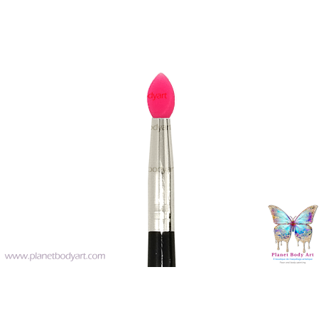 Applicateur Silicone Fushia pour gel pailleté - Planet Body Art