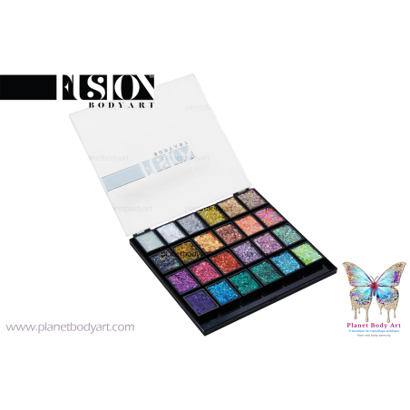 copy of Let's party Palette - Vivid Glitter - Creme de Paillettes - Fusion Body Art -